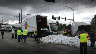 This Seattle Train Hit A Truck Full Of Mountain Dew
